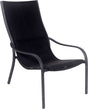 Les Jardins Koton Fauteuil Lounge Structure Gris Espace / Toile Eden Gris chiné 