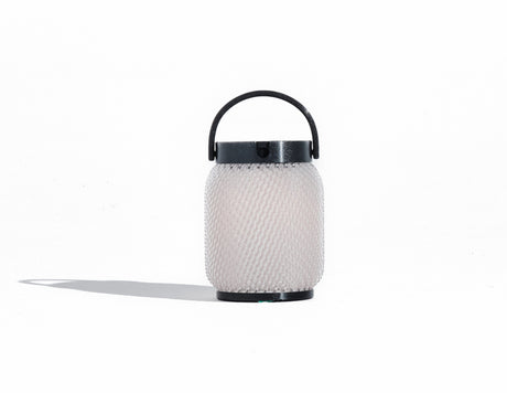Les Jardins Lolie Lampion Lampe LED Solaire sans fil 200 Lumens Transparent 