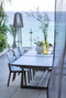 Les Jardins Skaal Structure Table extensible 210/320x106cm, Plateaux céramique en sus 