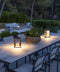 Les Jardins Teckalu Lampe de table solaire 300 Lumens 