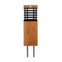 Les Jardins Tekura Borne solaire h:45cm solaire 500 Lumens 