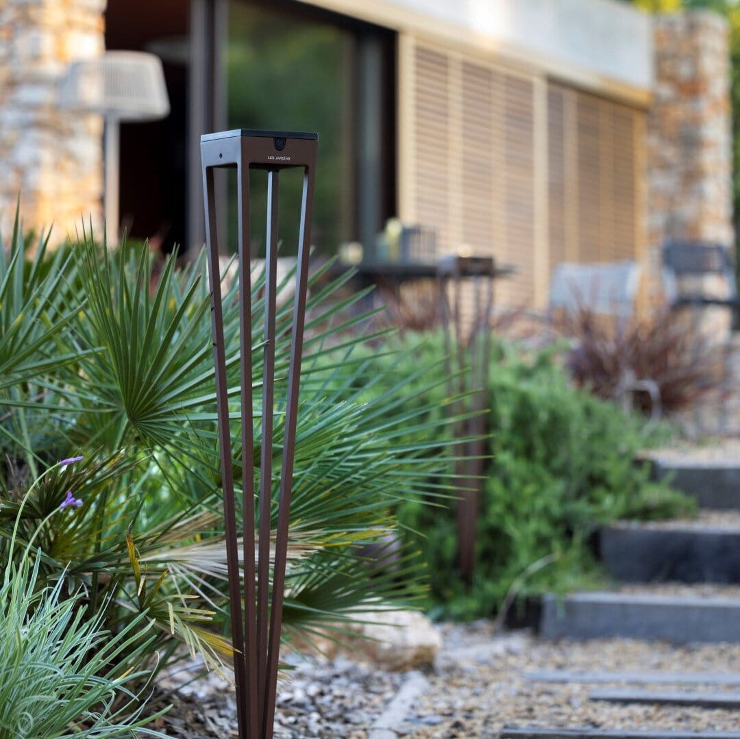 Les Jardins Tinka Torche solaire Grande avec pic intégré 500 Lumens 