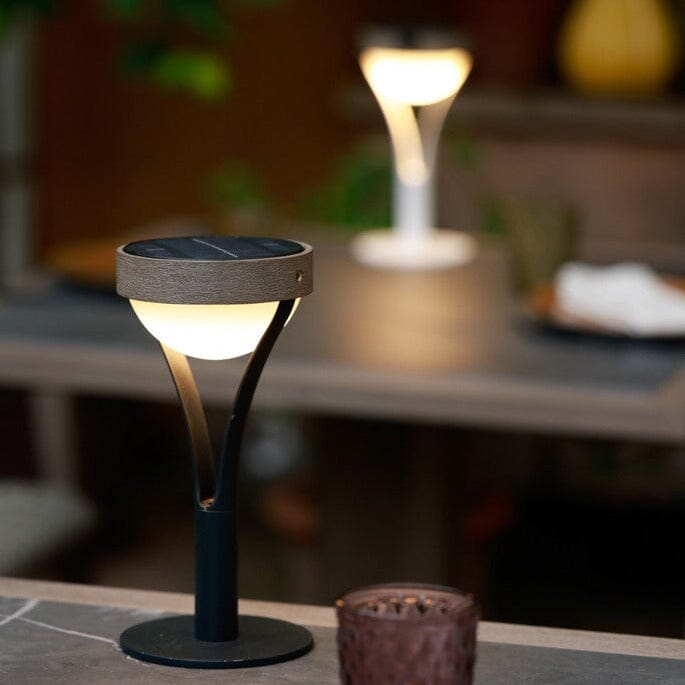 Les Jardins Tyble Lampe de table solaire 200 Lumens 