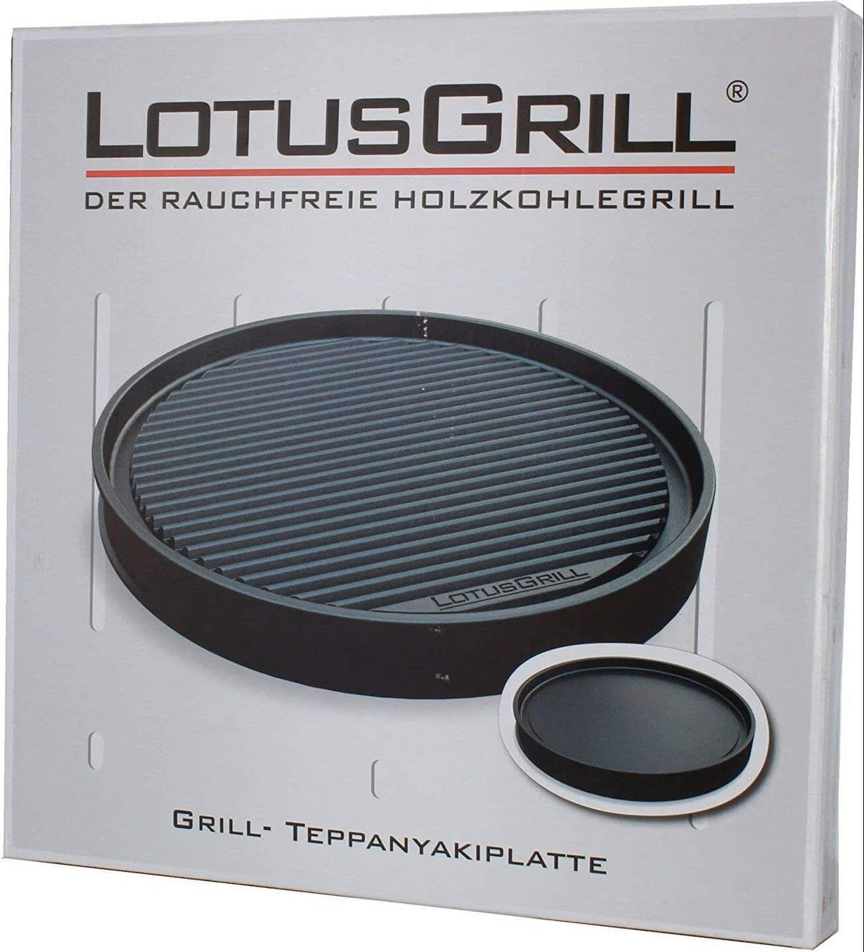 LotusGrill G340 Plaque plancha Ø30cm Teppanyaki pour Grill à charbon 
