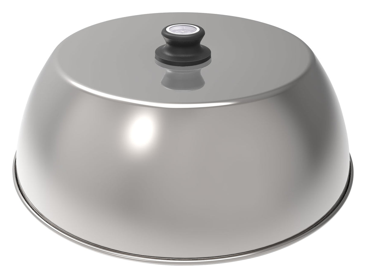LotusGrill XL Couvercle Inox pour Grill à charbon 