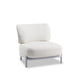 Manutti Alune Fauteuil Lounge sans accoudoirs, coussins non inclus Flint AF13 
