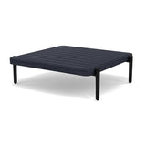 Manutti Flows Coffee Table 76x70cm h:22cm Black AF07 - Teak nero (HFTN) 