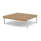 Manutti Flows Coffee Table 76x70cm h:22cm Flint AF13 - Teak natural (HFTK) 
