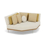 Manutti Flows Set de coussins Corner Seat (Cat.B) TE-Toscana-1 