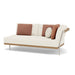 Manutti Flows Set de coussins Left Corner Double Seat (Cat.A) TE-Vanilla-1 