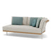 Manutti Flows Set de coussins Left Corner Double Seat (Cat.B) TC-Nebbia-2 