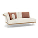 Manutti Flows Set de coussins Right Corner Double Seat (Cat.A) TE-Vanilla-1 