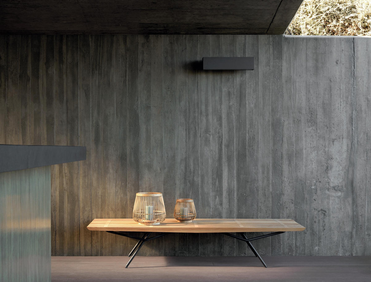 Manutti San Bench Banc sans dossier 200x65cm h:35cm