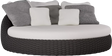 Manutti Kobo Daybed, coussins non inclus Rope Anthracite 45mm (4R03) 