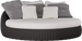 Manutti Kobo Daybed, coussins non inclus Rope Anthracite 45mm (4R03) 