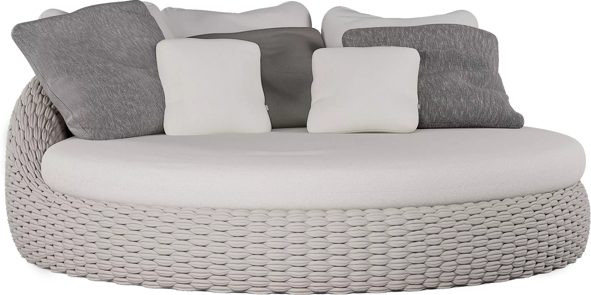 Manutti Kobo Daybed, coussins non inclus Rope Pepper 45mm (4R04) 