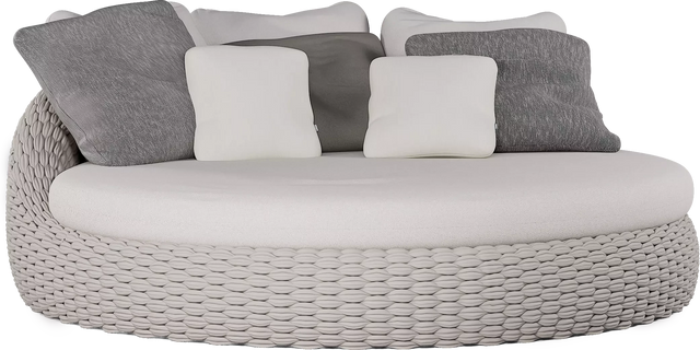 Manutti Kobo Daybed, coussins non inclus Rope Pepper 45mm (4R04) 