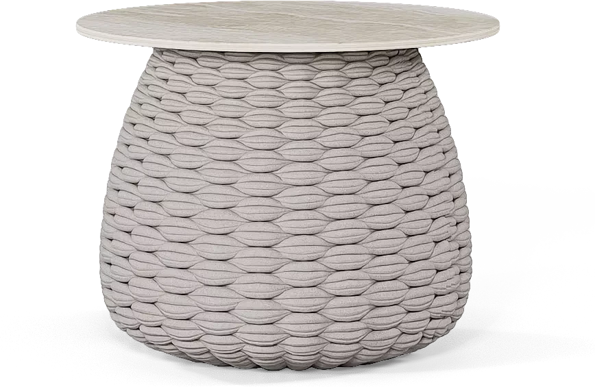 Manutti Kobo Table basse céramique Ø60cm h:46cm 