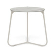 Manutti Mood Coffee table - Table basse ronde Ø 60cm h:56cm Plateau Céramique ou HPL Flint SF13 Ceramic Perla 6mm 6K66 
