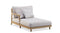 Manutti Muyu Chaise Lounge Right, coussins en sus 