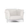 Manutti Nami Fauteuil Club Lounge, coussins non inclus Flint AF13 