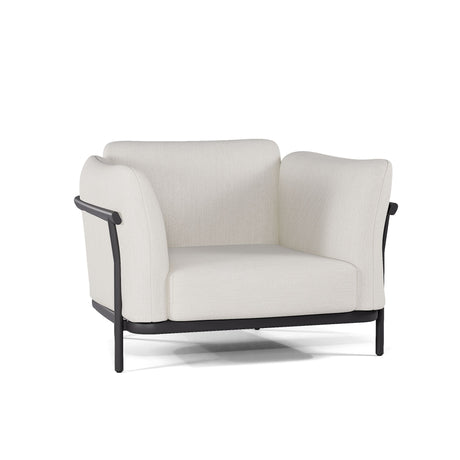 Manutti Nami Fauteuil Club Lounge, coussins non inclus Lava AF10 