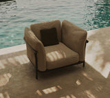 Manutti Nami Set de coussins avec accoudoirs pour Fauteuil Club Lounge 