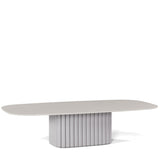 Manutti Nami Table basse céramique 148x74cm h:36cm Flint AF13 Céramique Perla 12mm 5K66 