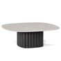 Manutti Nami Table basse céramique 78x78cm h:27cm Lava AF10 Céramique Perla 12mm 5K66 