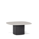 Manutti Nami Table basse céramique 78x78cm h:36cm Lava AF10 Céramique Perla 12mm 5K66 