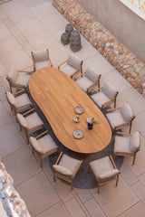 Manutti Ogado Table repas Organic 310x135cm