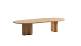 Manutti Ogado Table repas Organic 310x135cm Brushed Teak 