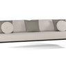 Manutti Radoc Radius Canapé 3-Seater, coussins non inclus Lava SF10 - Rope Anthracite 4.5mm (1R03) 