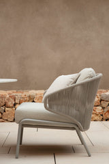 Manutti Radoc Radius Fauteuil club 1-Seater, coussin non inclus 