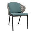 Manutti Radoc Radius Set de coussins Fauteuil repas / Barstool (Cat.B) FR Emerald C138 