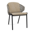Manutti Radoc Radius Set de coussins Fauteuil repas / Barstool (Cat.B) Twisted honey C200 