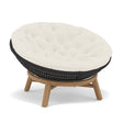Manutti Sandua Coussin d'assise et de dossier pour Papasan Daybed (Cat.A) Lotus Vanilla C058 