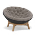 Manutti Sandua Coussin d'assise et de dossier pour Papasan Daybed (Cat.A) Taupe Grey C079 