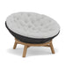 Manutti Sandua Coussin d'assise et de dossier pour Papasan Daybed (Cat.B) FR Moon white CF169 