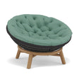 Manutti Sandua Coussin d'assise et de dossier pour Papasan Daybed (Cat.B) Proud peacock C177 