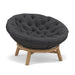 Manutti Sandua Coussin d'assise et de dossier pour Papasan Daybed (Cat.C) Graphite C049 