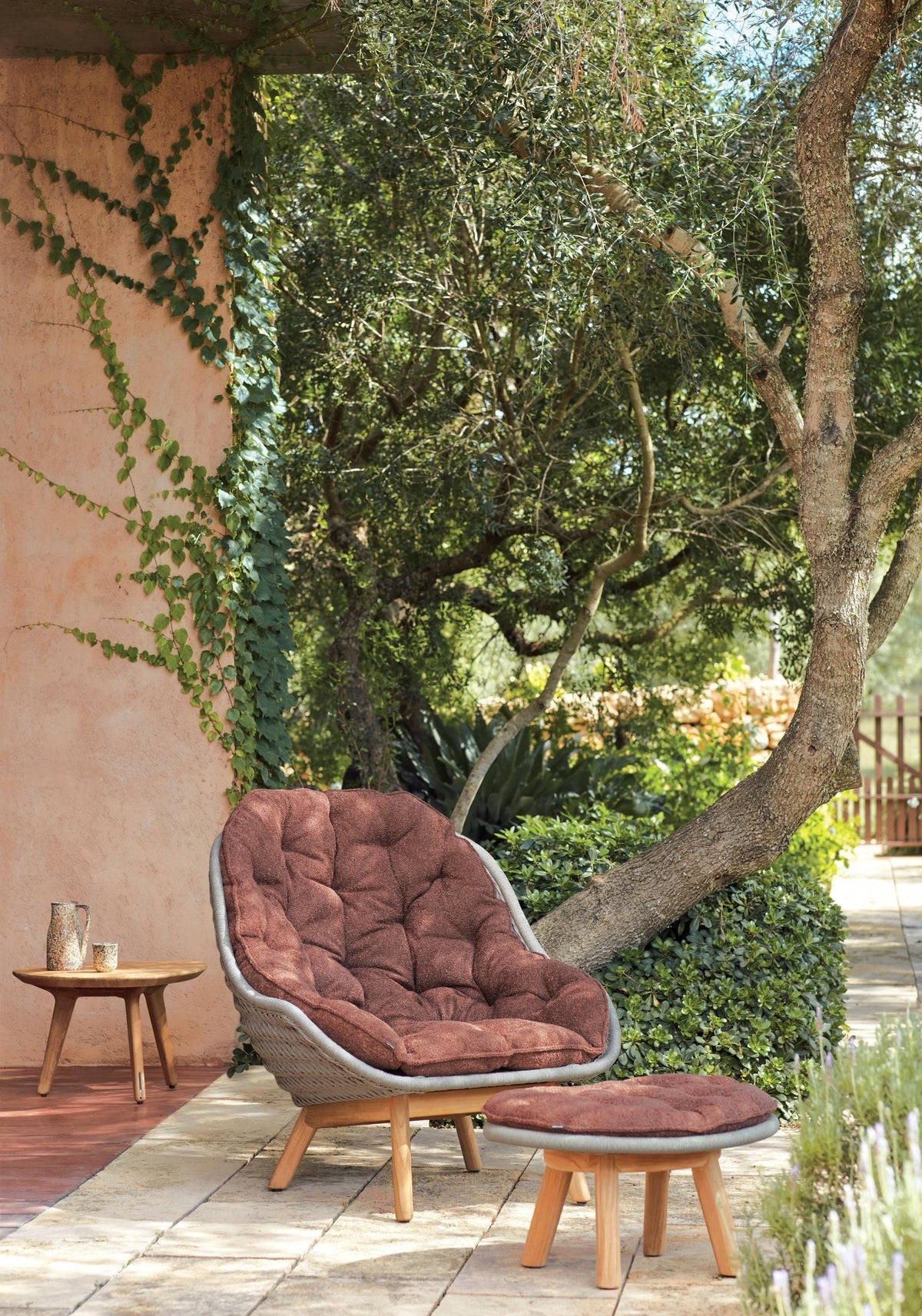 Manutti Sandua Footrest, coussin non inclus