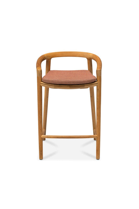 Manutti Solid Barstool 61 avec dossier, coussin non inclus 