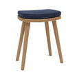 Manutti Solid Coussin d'assise Stool (Cat.A) FR Abyss CF008 