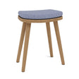 Manutti Solid Coussin d'assise Stool (Cat.B) Persian blue C183 