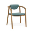 Manutti Solid Set de coussins Assise et Dossier Fauteuil repas et Barstool with back (Cat.B) Emerald C138 