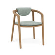 Manutti Solid Set de coussins Assise et Dossier Fauteuil repas et Barstool with back (Cat.B) Soft sage C176 