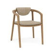 Manutti Solid Set de coussins Assise et Dossier Fauteuil repas et Barstool with back (Cat.B) Twisted honey C200 