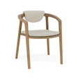 Manutti Solid Set de coussins Assise et Dossier Fauteuil repas et Barstool with back (Cat.C) Almond C196 