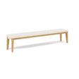 Manutti Sunrise Coussin d'assise Banc 235x42cm (Cat.A) Lotus Vanilla C058 